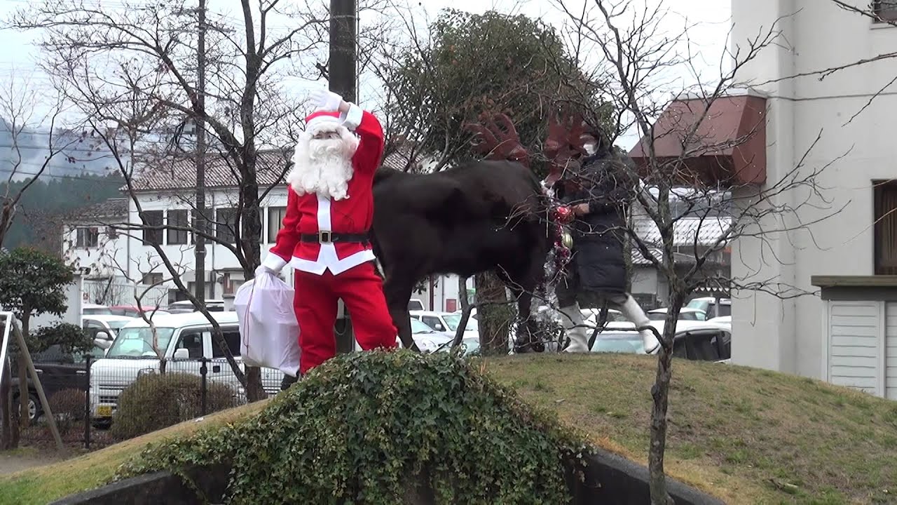 2015お楽しみ会（サンタさんとトナカイさん）みかたの森こども園