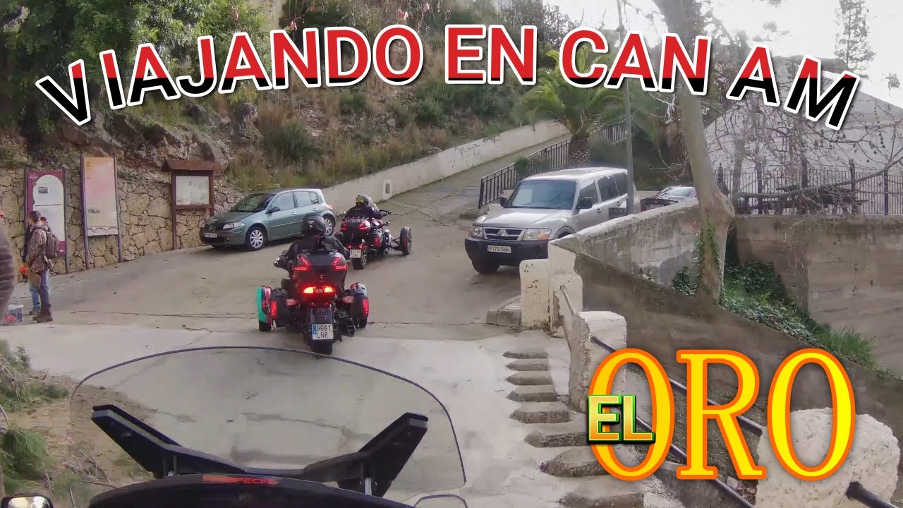 VIAJANDO EN CAN AM SPYDER RT #  325  EL ORO (Valencia)