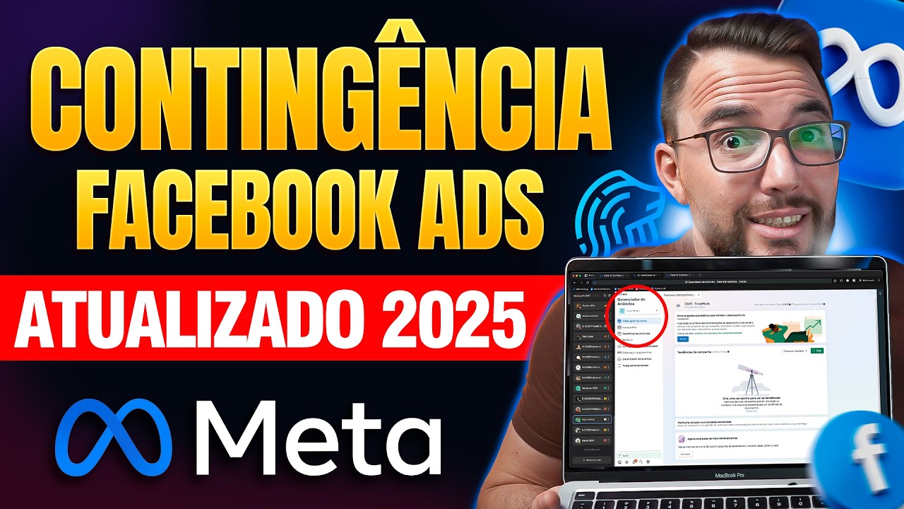 Como fazer CONTING&Ecirc;NCIA FACEBOOK ADS (Atualizado 2025)