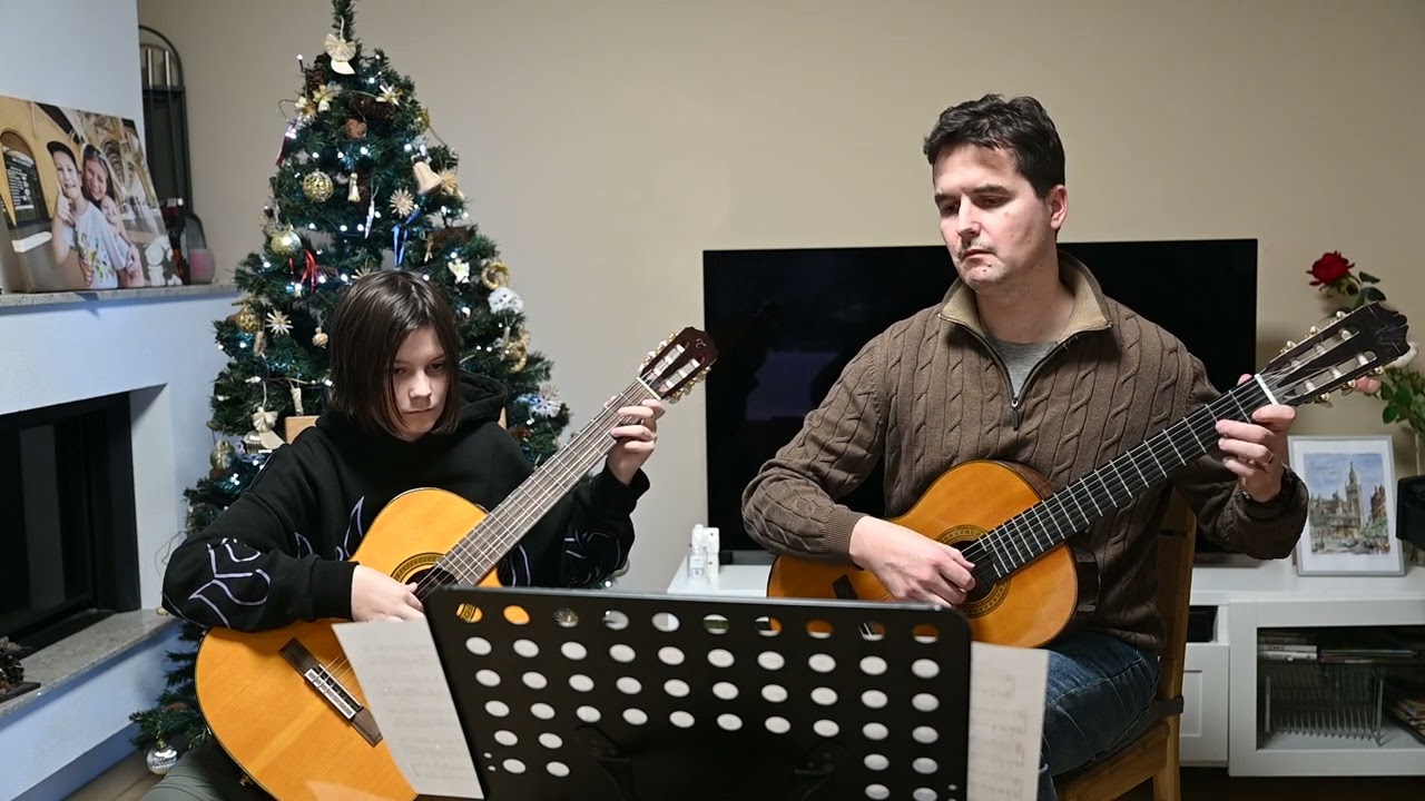 Hark! The Herald Angels Sing   (guitar duo)