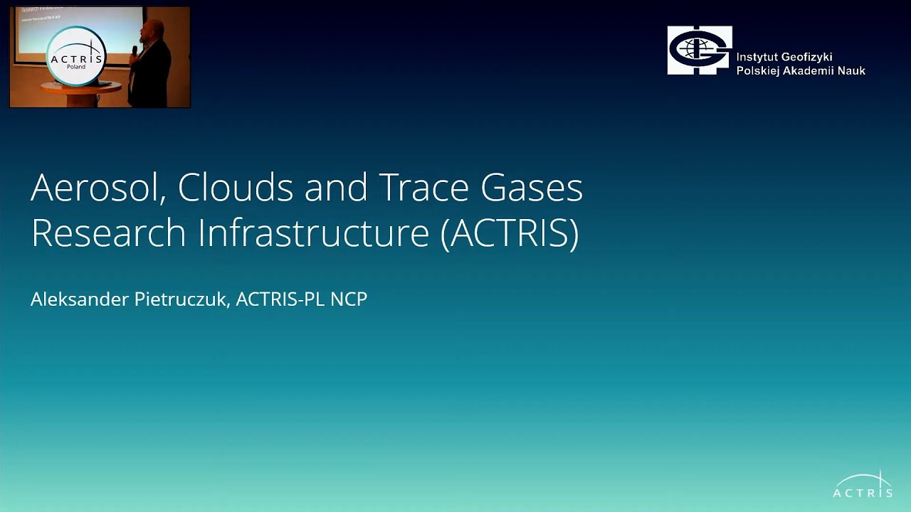 ACTRIS Poland - Seminarium Katowice 2025 #1