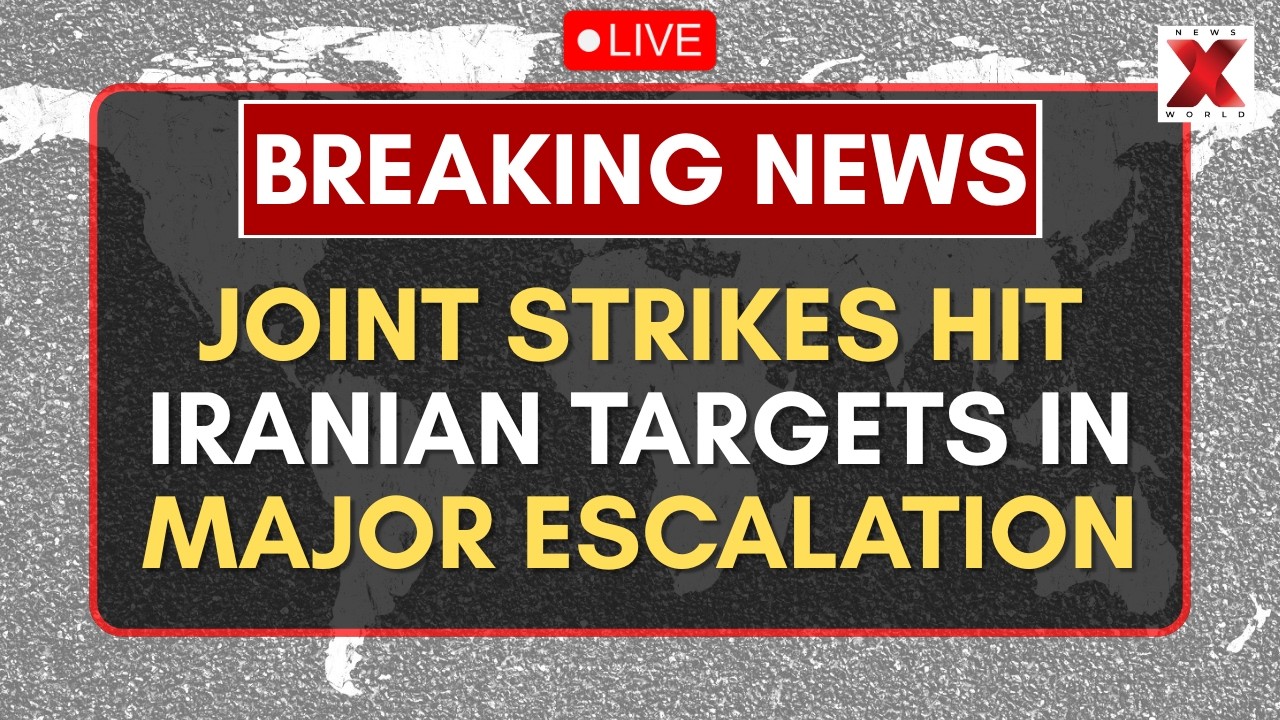 Live: U.S. and Israel Strike Iranian Targets in Operation Epic Fury | NewsX World