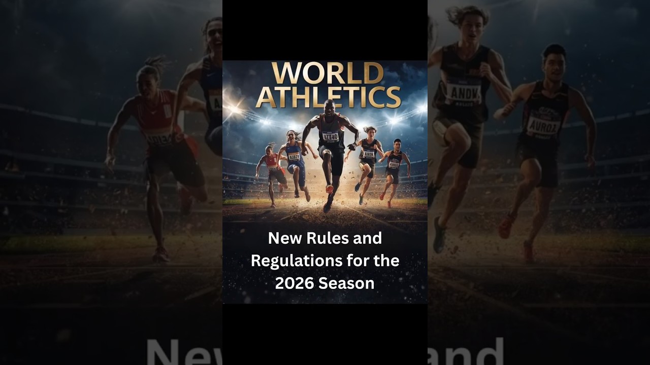 World Athletics introduces new rules and regulations for the 2026 season!!