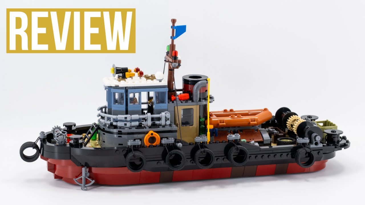 BlueBrixx Hafenschlepper REVIEW | Set 107470