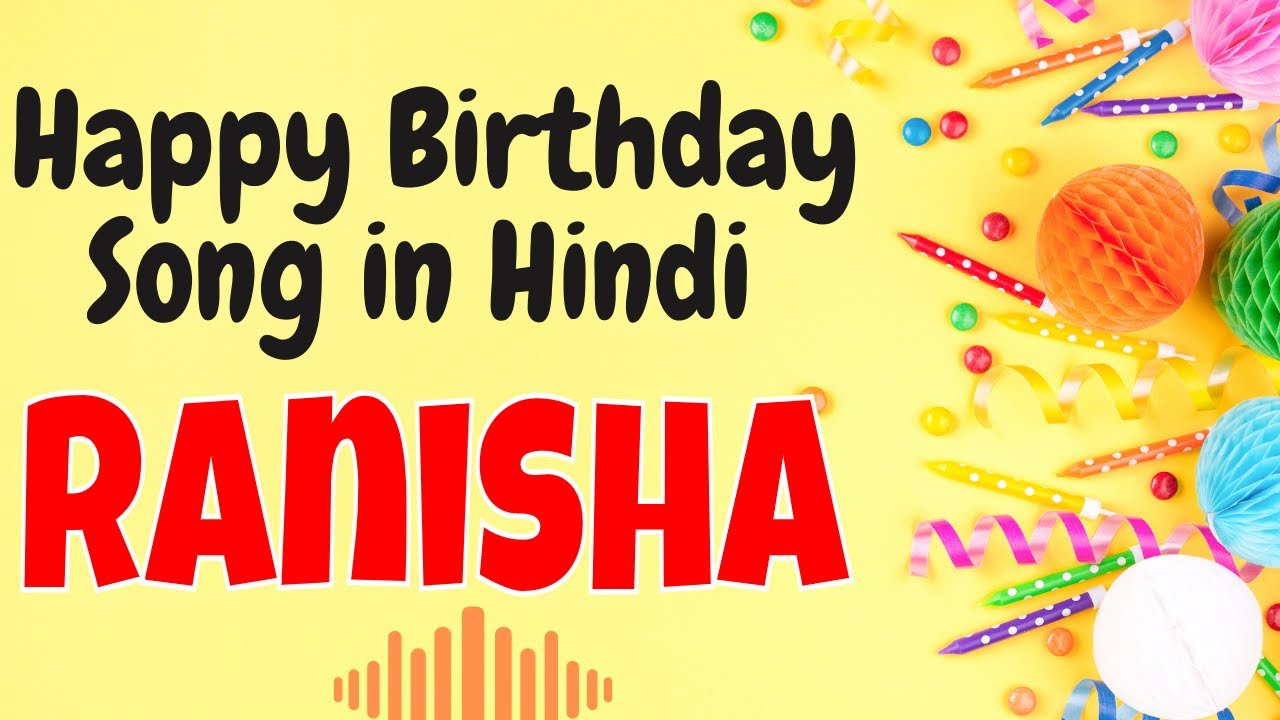 Happy Birthday Ranisha Song | Birthday Song for Ranisha | Ranisha Happy Birthday Song