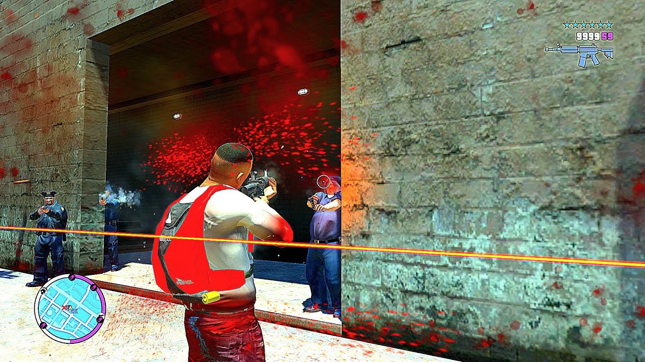 GTA 4: TBOGT Luis's Epic 6-Star Rampage in Chinatown - Police Showdown! - # 11