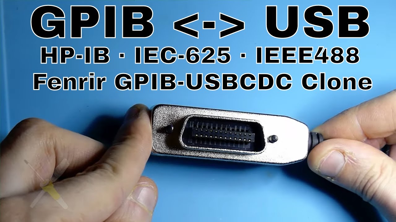 BitBastelei #414 - GPIB USB Adapter