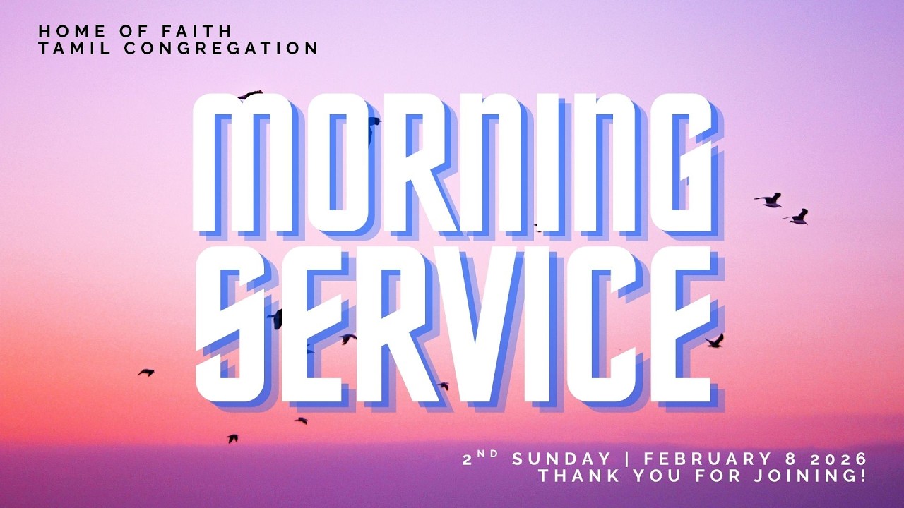 🔴 HOF 08-02-2026 | Morning Service | LIVE ✝️⛪