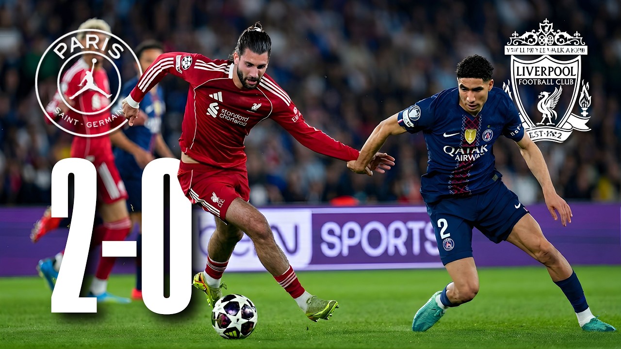 PSG vs LIVERPOOL ( 2-0 ) Quarter-Finals |  Champions League | Extended HIGHLIGHTS