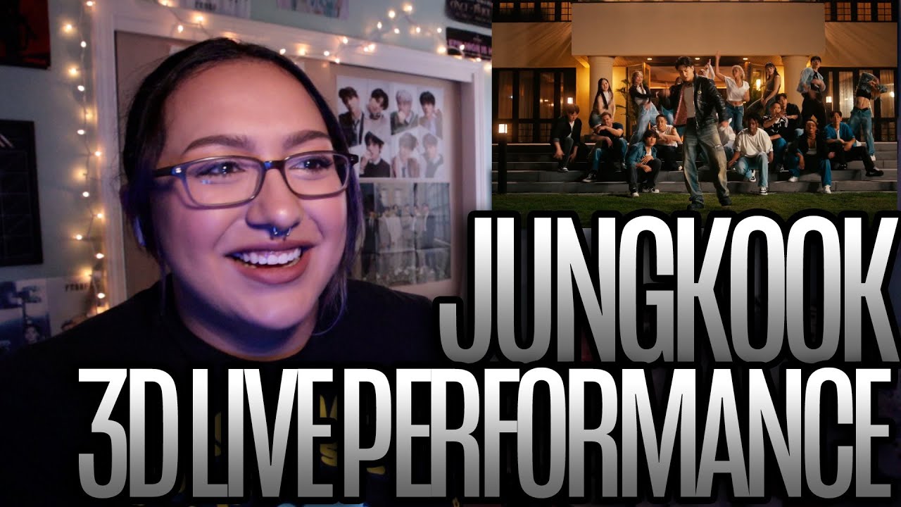 정국 (Jung Kook) '3D (feat. Jack Harlow)' Official Live Performance Video Reaction