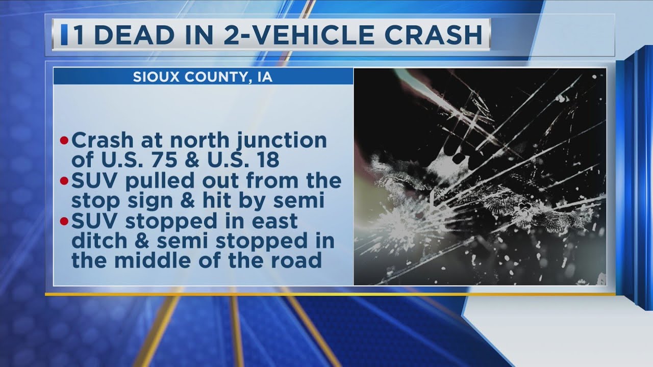 Fatal Crash In Sioux County 9/9/25