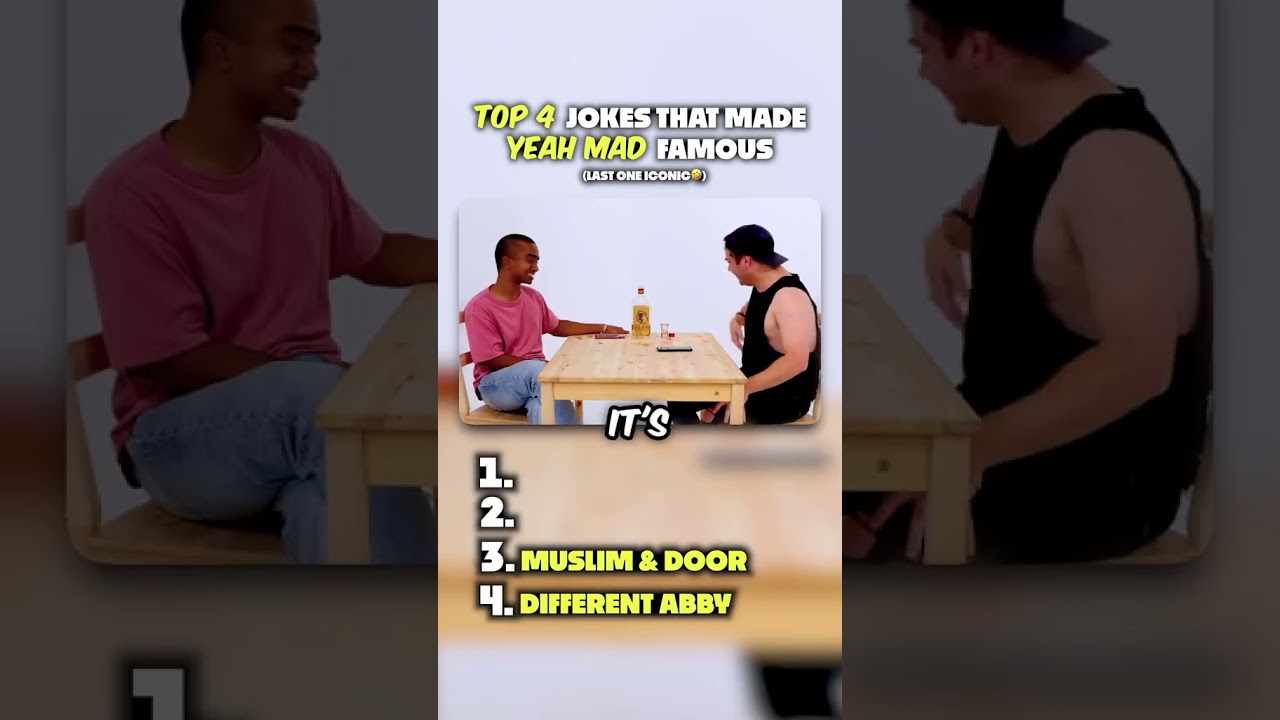 LAST ONE BEST!! 😂 TOP 4 JOKES THAT MADE YEAH MAD FAMOUS! 😂