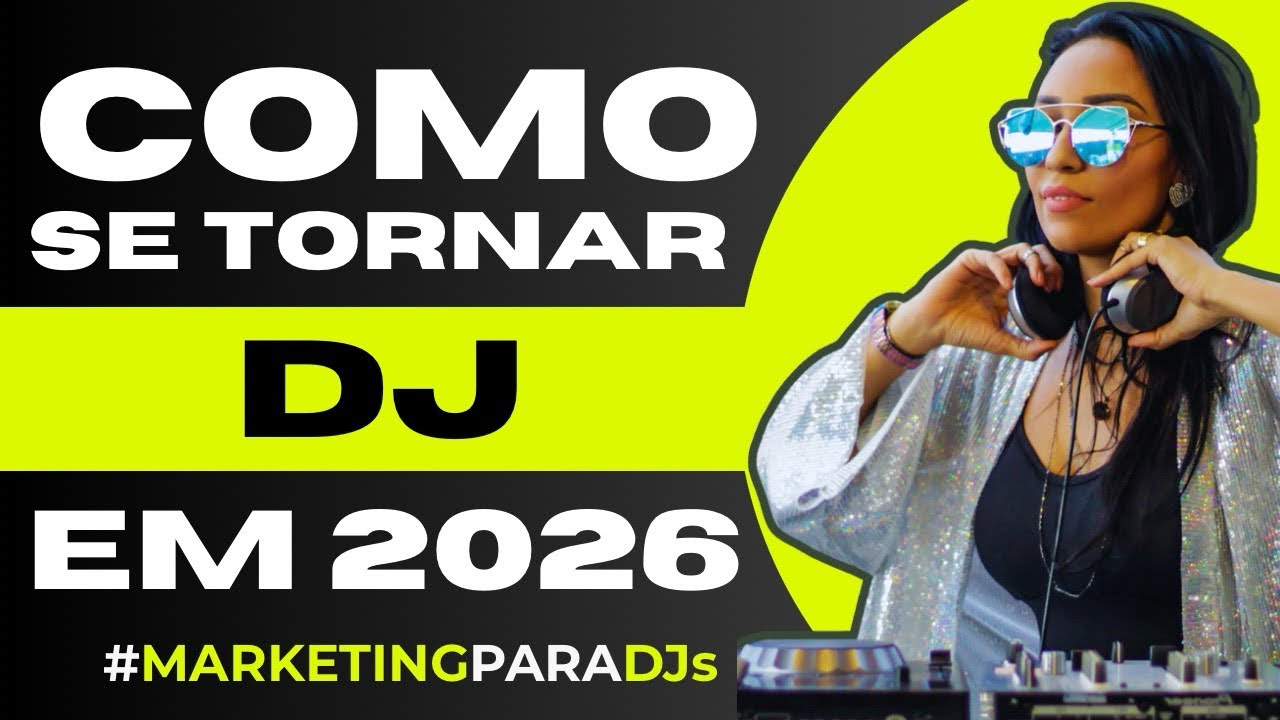 Como se tornar DJ em 2026: o que ninguém te conta 