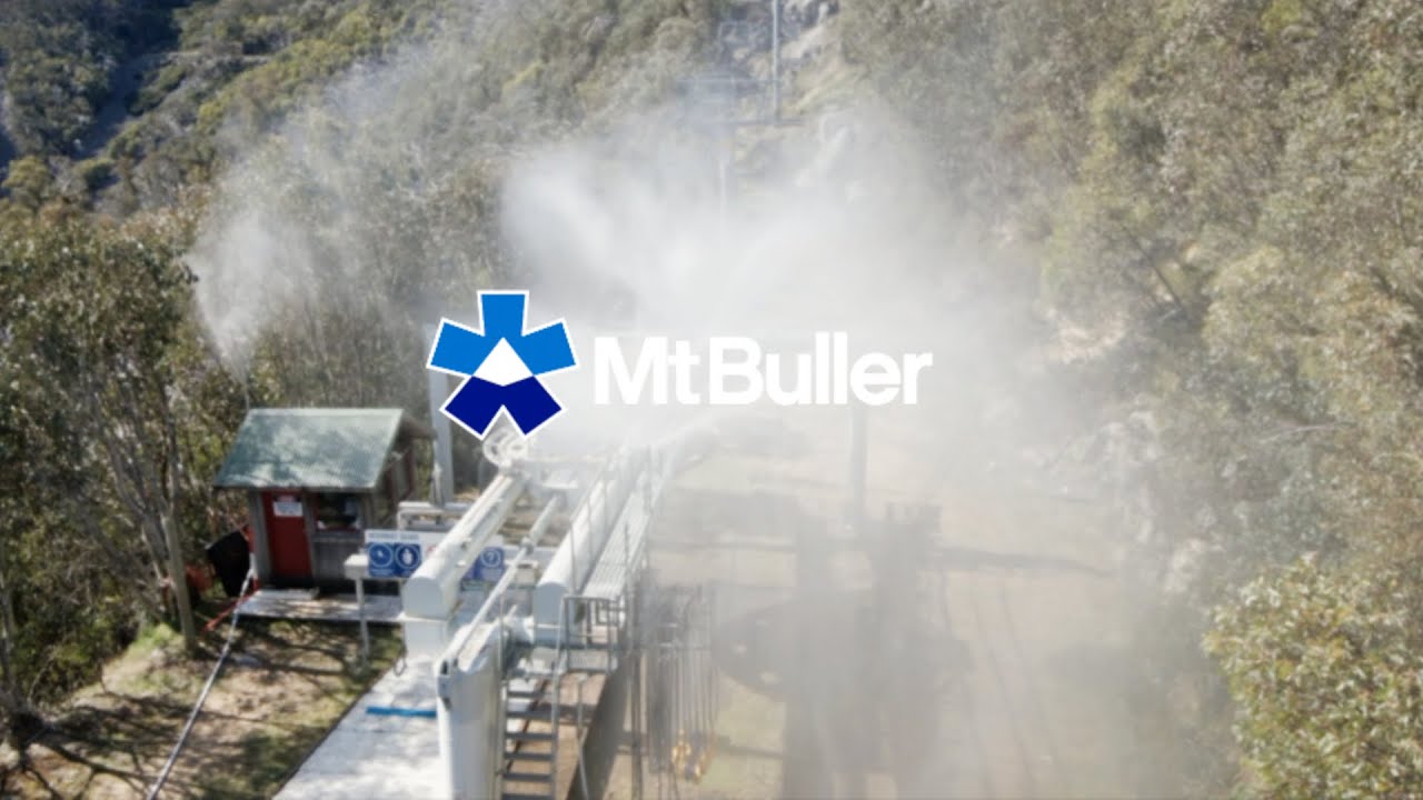 Mt Buller fights fire - with snowmaking!