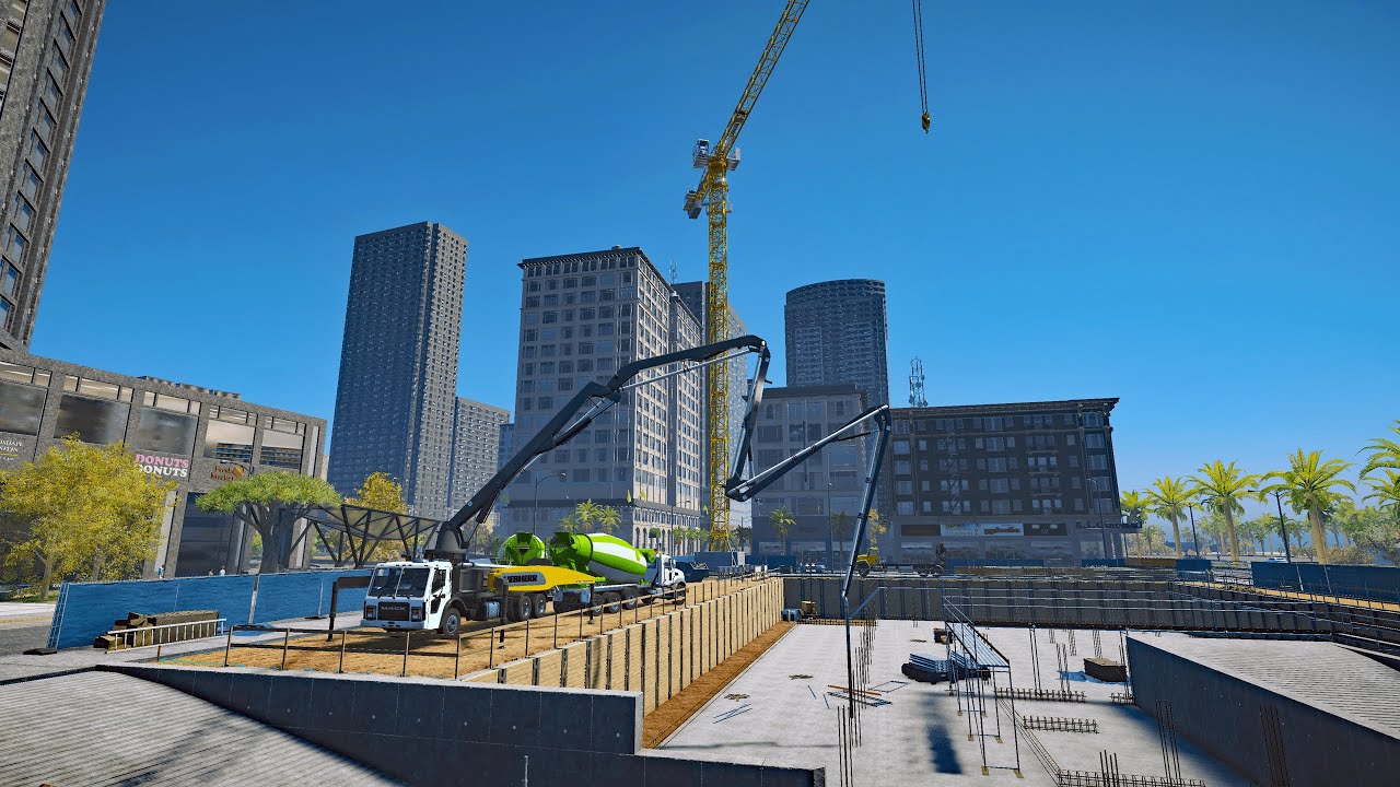 New Construction Simulator 2022 - Parking Garage (2/3) - USA 004 - Neuer Bau-Simulator