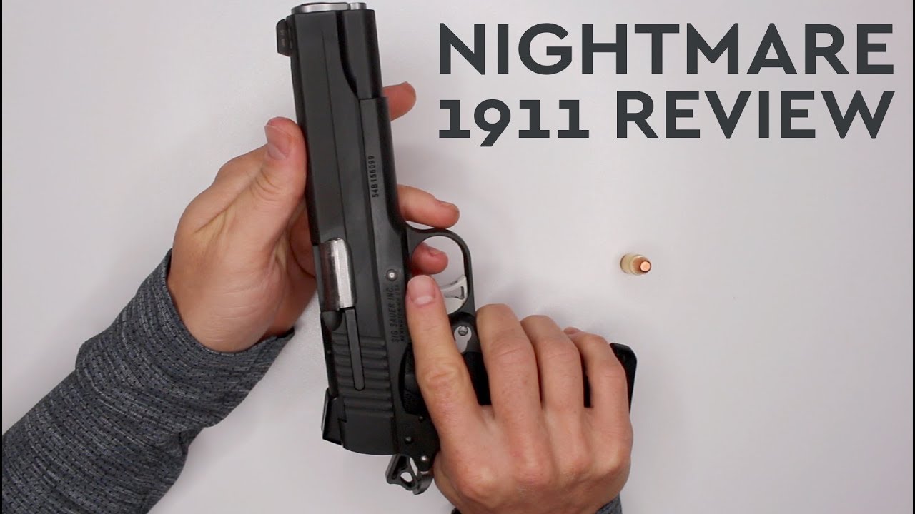 Обзор Sig 1911 Nightmare (мой любимый пистолет)