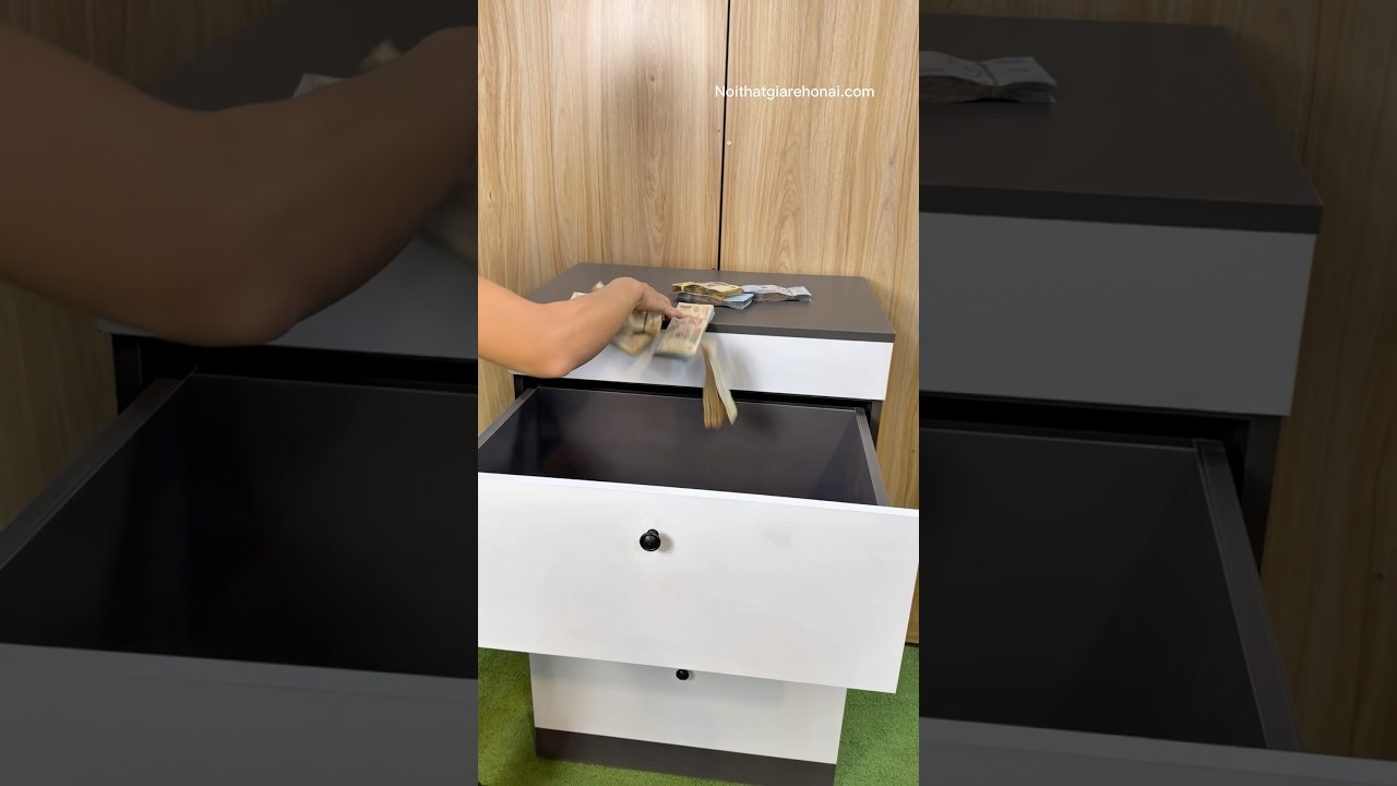 Smart DIY Secret Storage Compartment #SecretStorage #SmartFurniture #HomeHacks #DIYProjects #ASMR