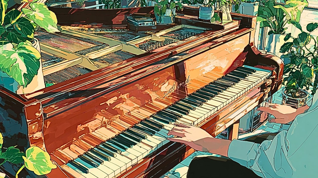 Deep relaxing music for stress relief Deep Sleep Meditation – lofi hip hop to study | Keys Under Ice