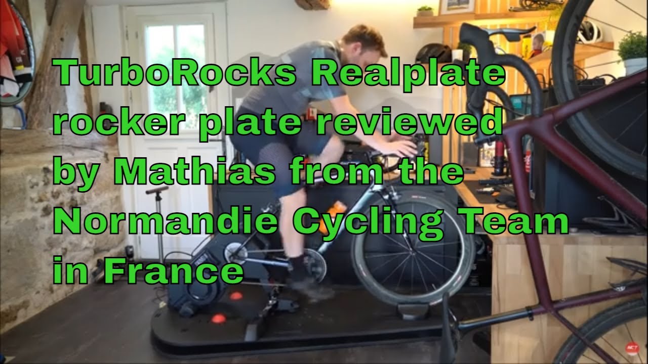 TurboRocks Realplate rocker plate reviewed by Mathias from the Normandie Cycling Team in France