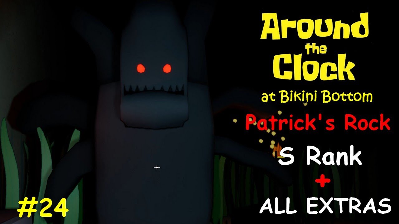 Круглосуточно в Bikini Bottom #24 Patrick's Rock S Rank + ВСЕ ДОПОЛНИТЕЛЬНЫЕ УСЛУГИ