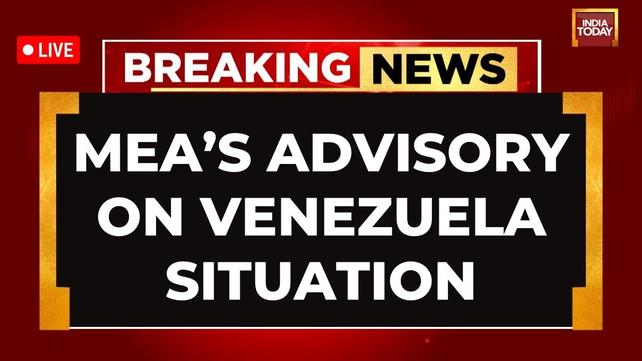 US Attacks Venezuela LIVE Updates: Indian MEA Issues Advisory on Venezuela's Situation