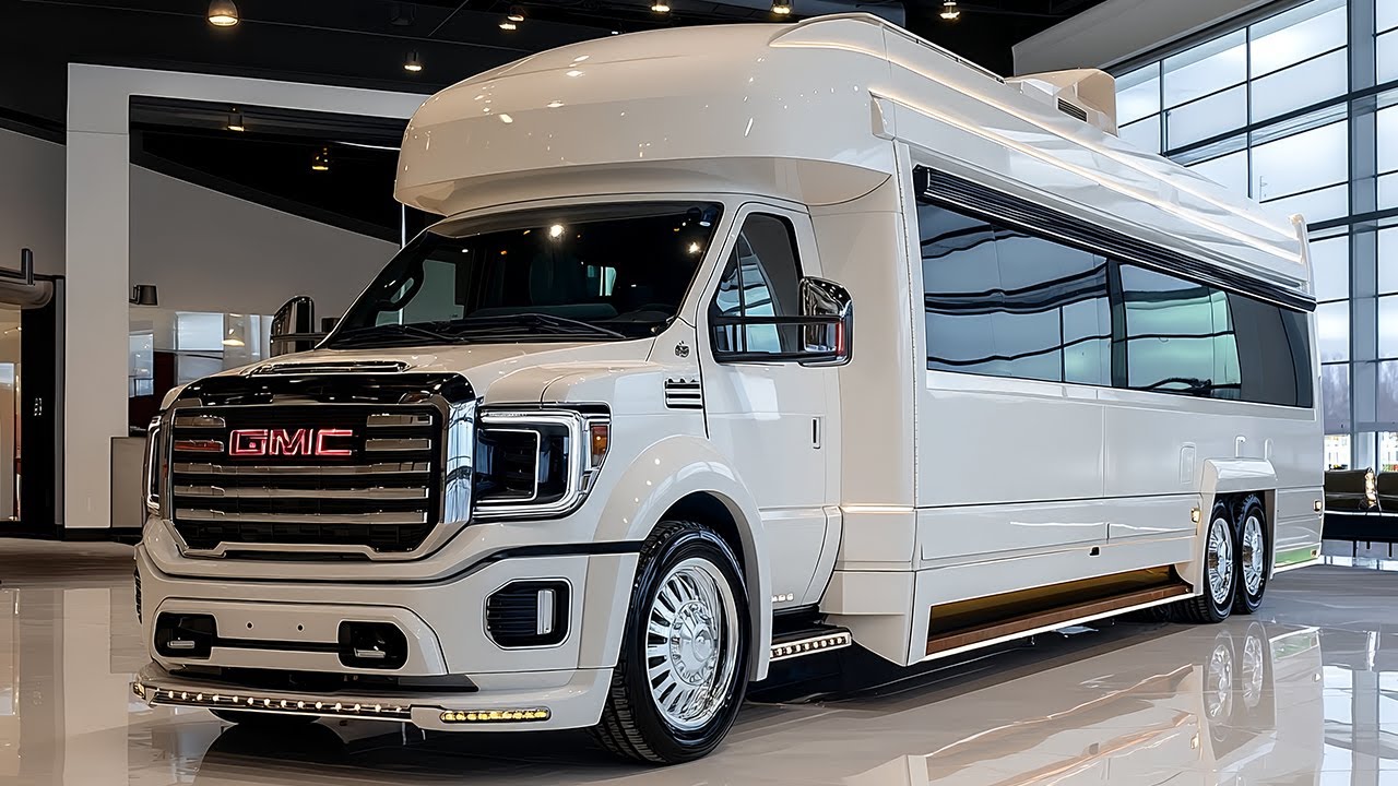 GMC Savana Limo Camper 2026 года – роскошный кемпер на колесах, создающий ощущение частного самол...