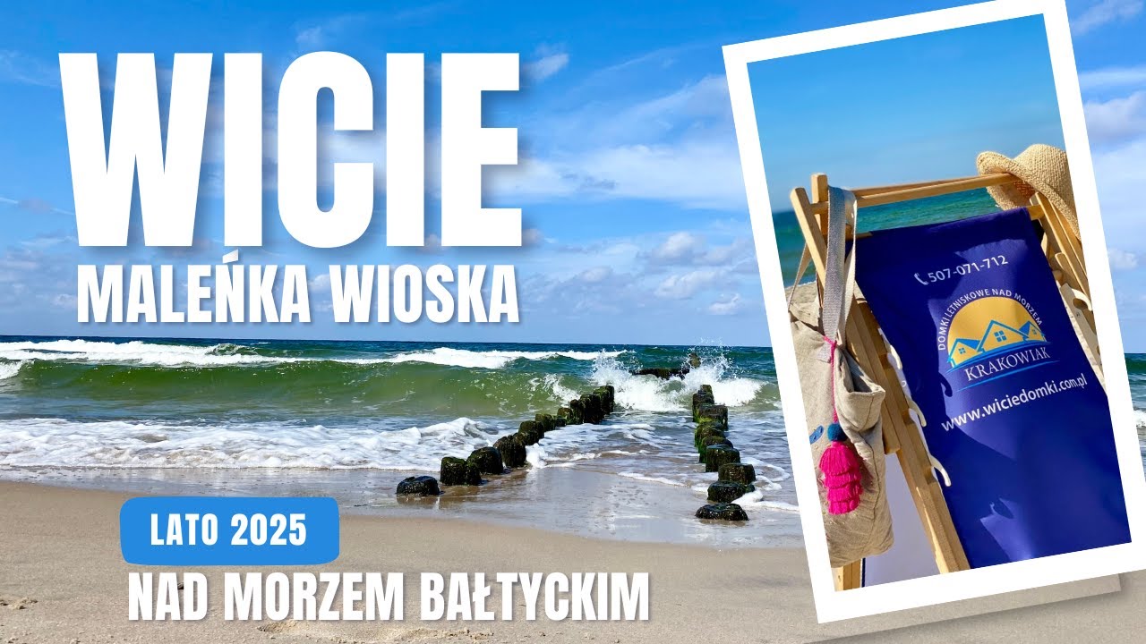 Maleńka wioska Wicie nad morzem Bałtyckim @KRAKOWIAK_Wicie