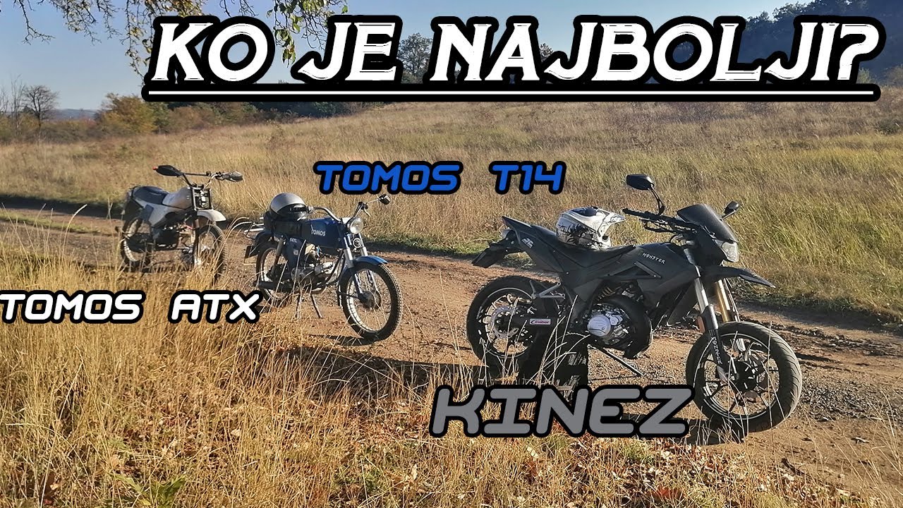 Udario motorom u kamen+njegova reakcija...|Offroad sa Tomos ATX, T14 i Kinezom