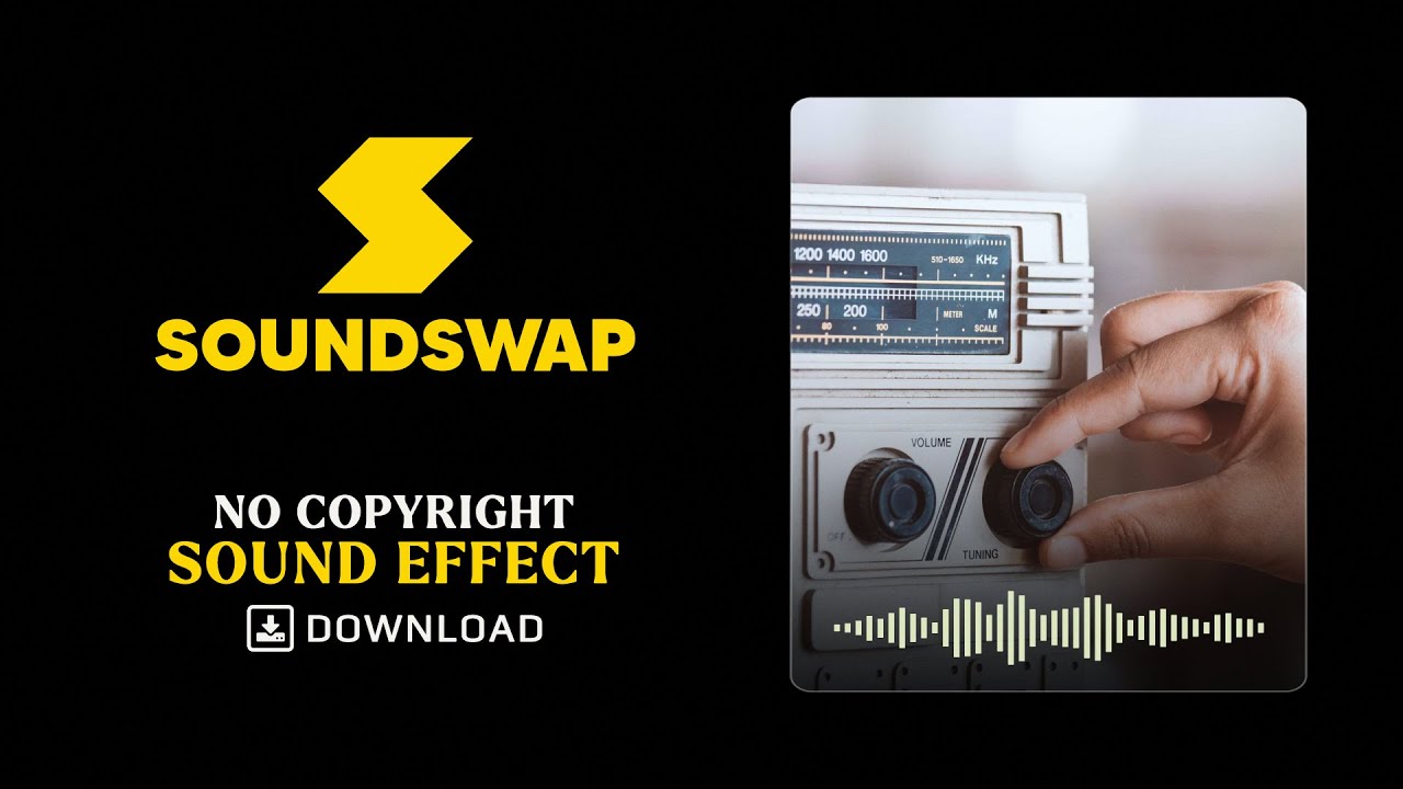 Radio Tuning Sound Effect by SoundSwap