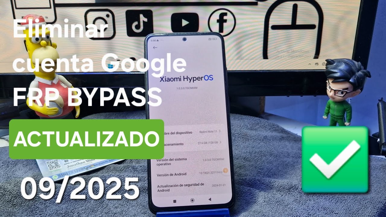 Como Eliminar Cuenta Google Xiaomi Redmi Note 11 