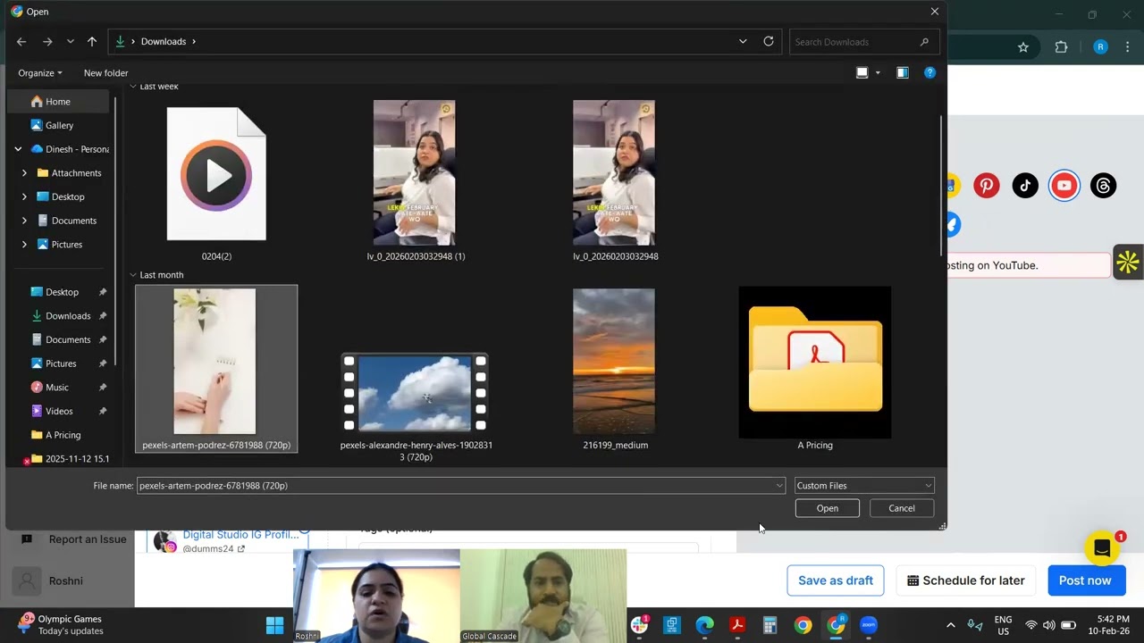RecurPost Demo With Imraan