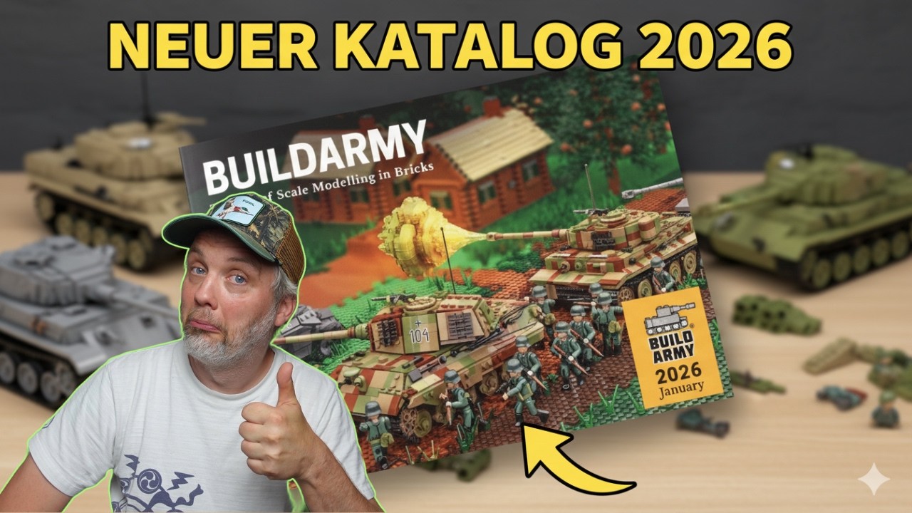 Eine neue (beste) Minifigur? - wir schauen in den Buildarmy Katalog 2026