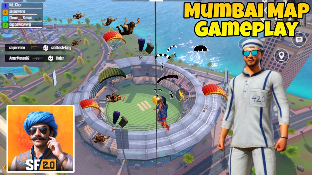 FIRST TIME LANDING ON STADIUM IN SCARFALL 2.0 | SCARFALL 2.0 FULL RUSH GAMEPLAY WITH QAIDI BUNDLE