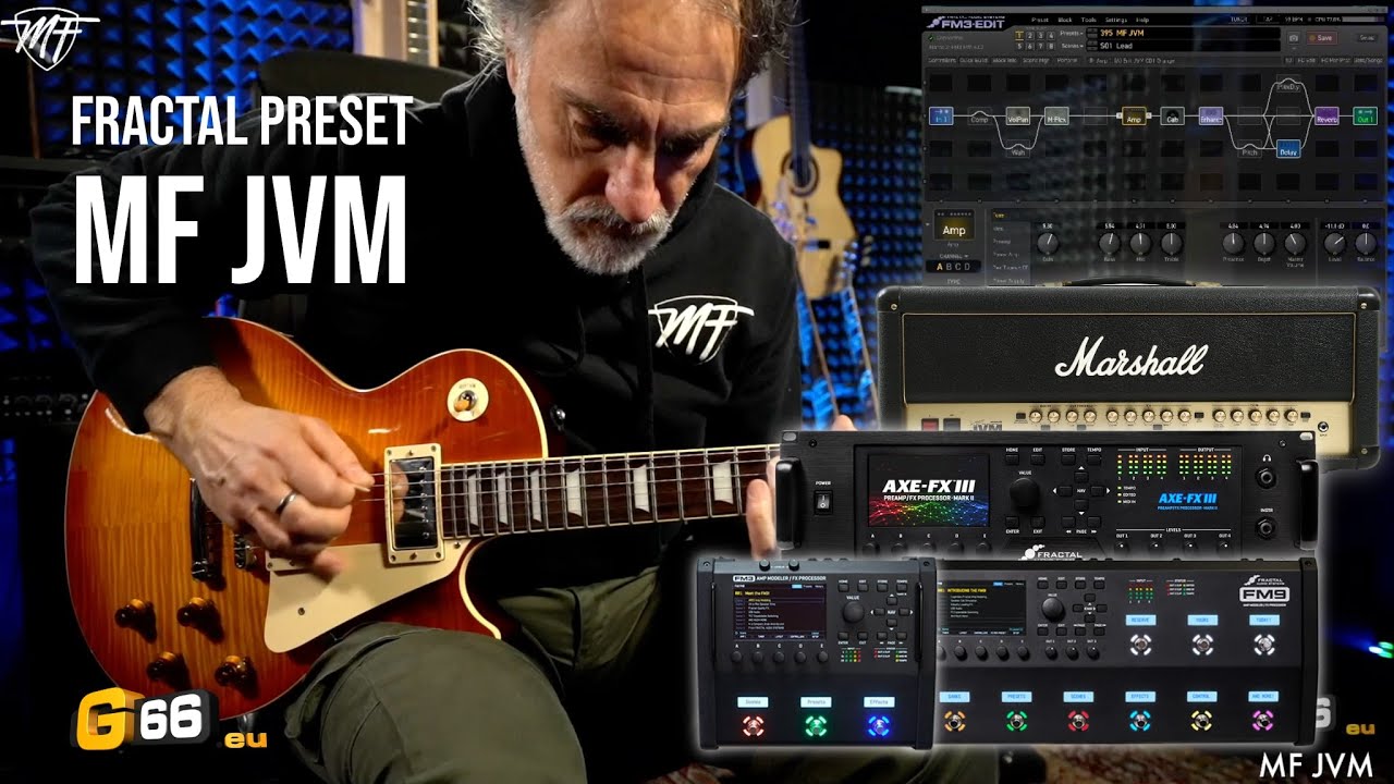 The amazing Marshall JVM amp