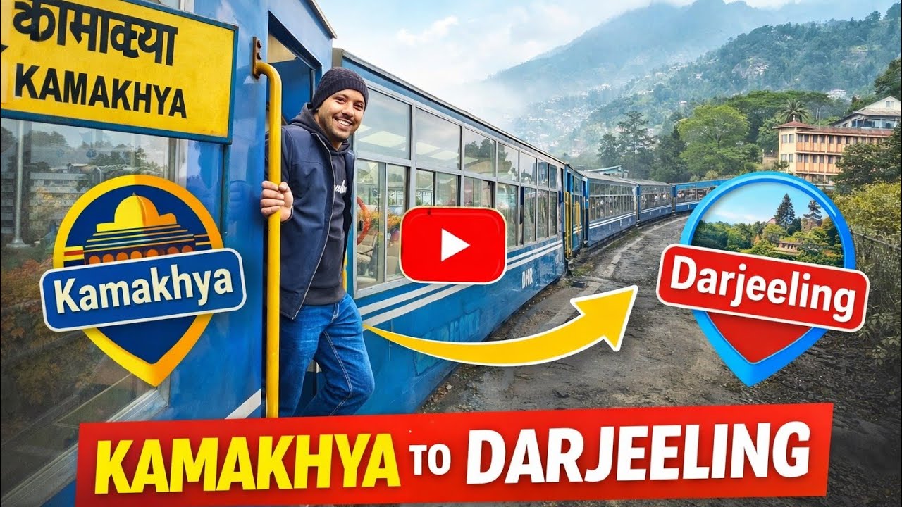 Kamakhya to Darjeeling Travel Vlog | Avadh Assam Express | Darjeeling Sharing Taxi | Travel Guide
