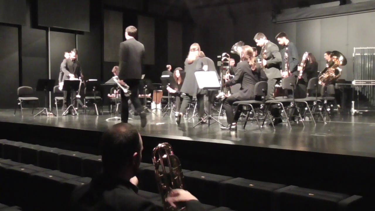 ENSEMBLE DE METALES Y PERCUSION DE MUSIKENE, 5 de Diciembre de 2019.