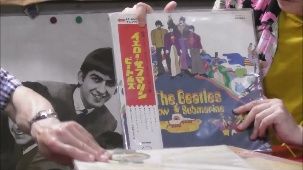 SASASAN原点がBEATLES 国内盤赤盤APPLE帯付だったこれを自分で紹介と検証パラレコスタジオでの初収録がこれだ！