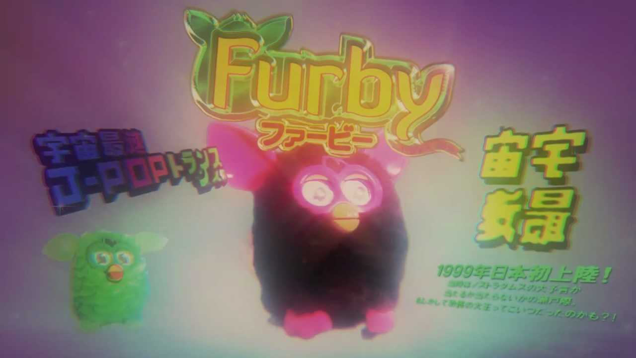 Жуткая японская реклама Furby