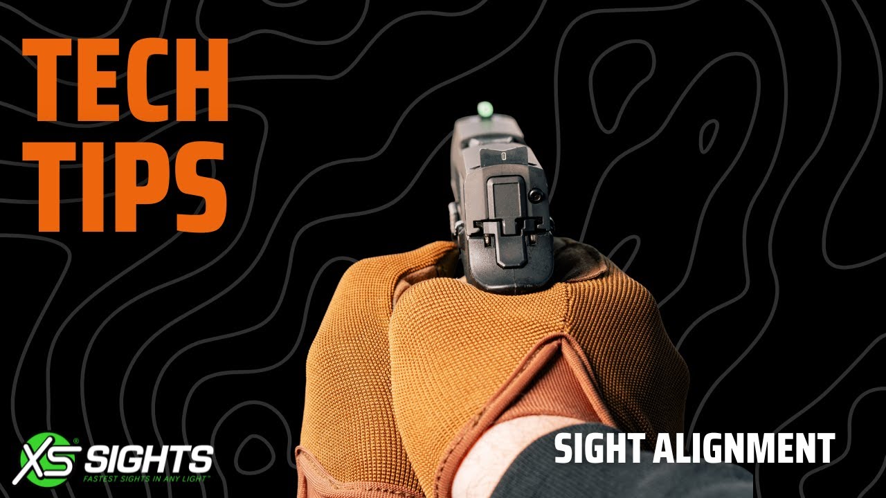 XS How To -  Pistol Sight Alignment