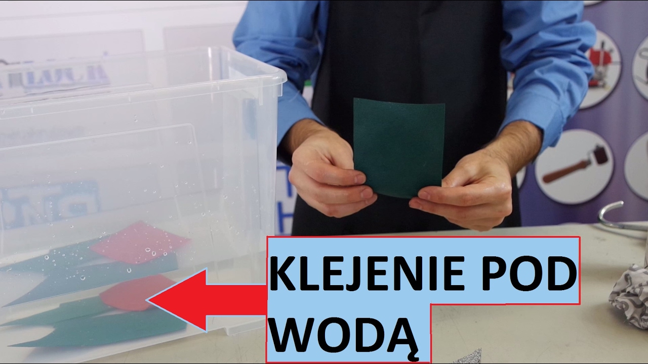 Klejenie pod wodą - Naprawa dziur w basenie - Jaki klej zastosować ?