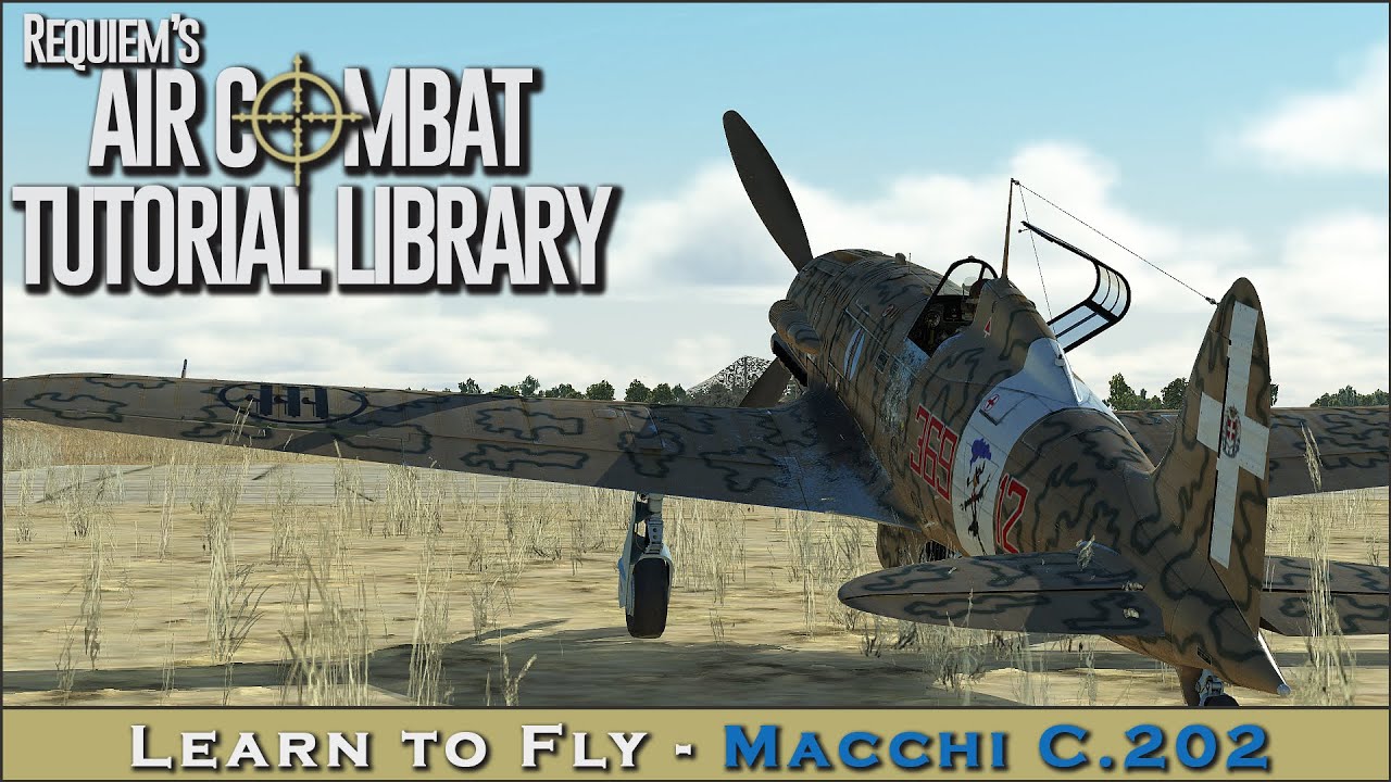 Learn to fly the Macchi C.202 (Series VIII)