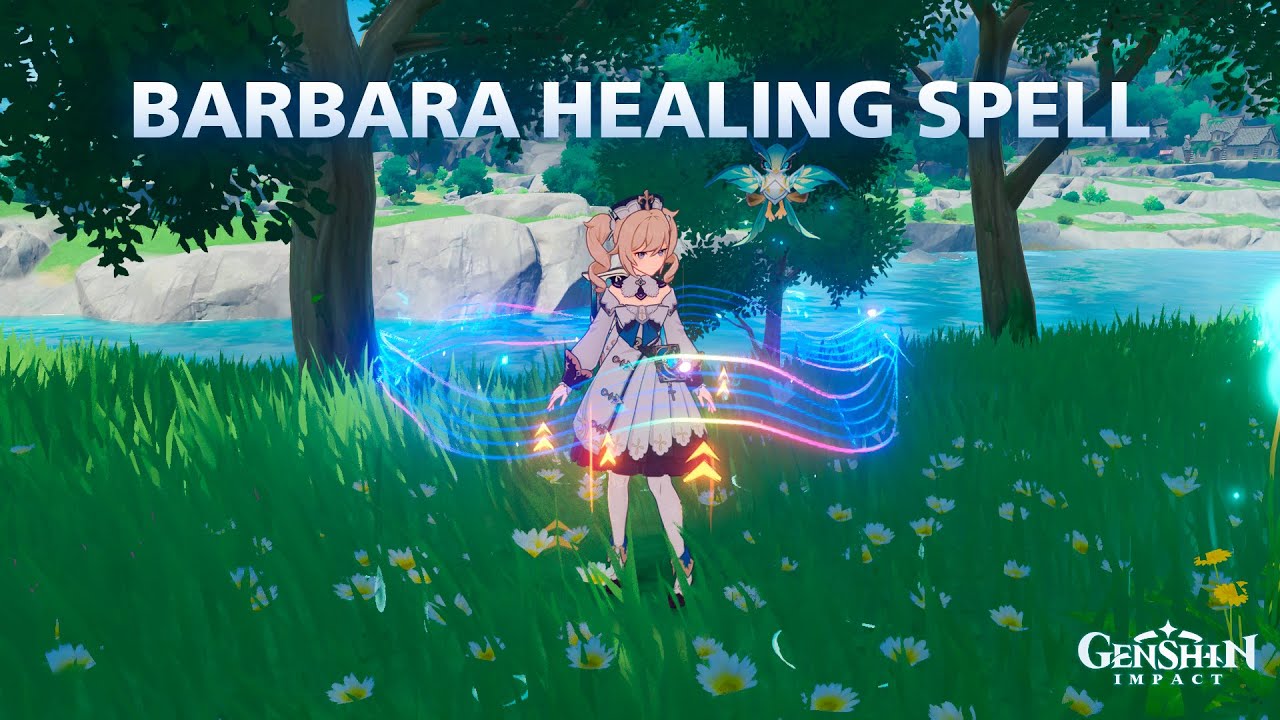 [URP] Создание эффекта лечения Барбары из игры Genshin Impact на Unity