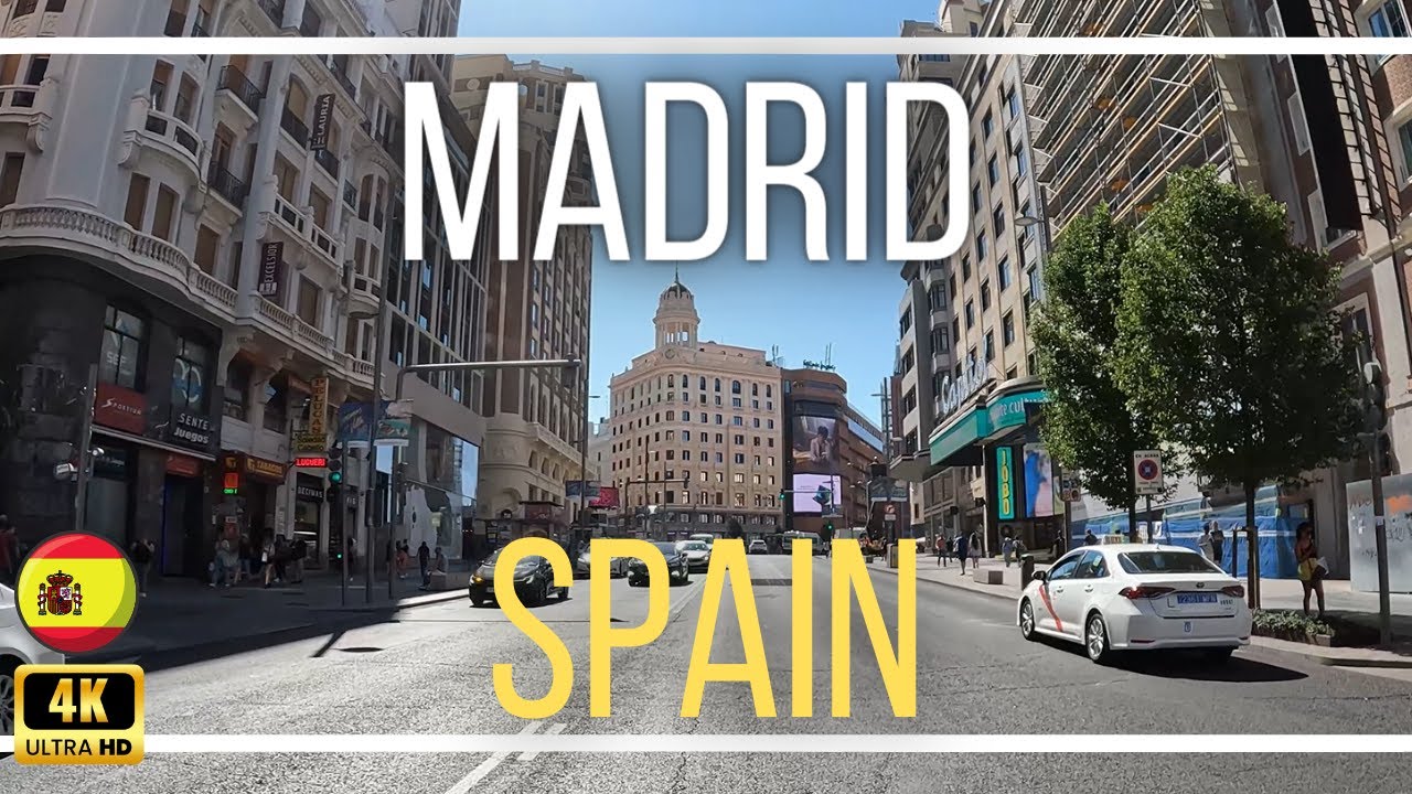 Madrid - Spain - 4K Drive