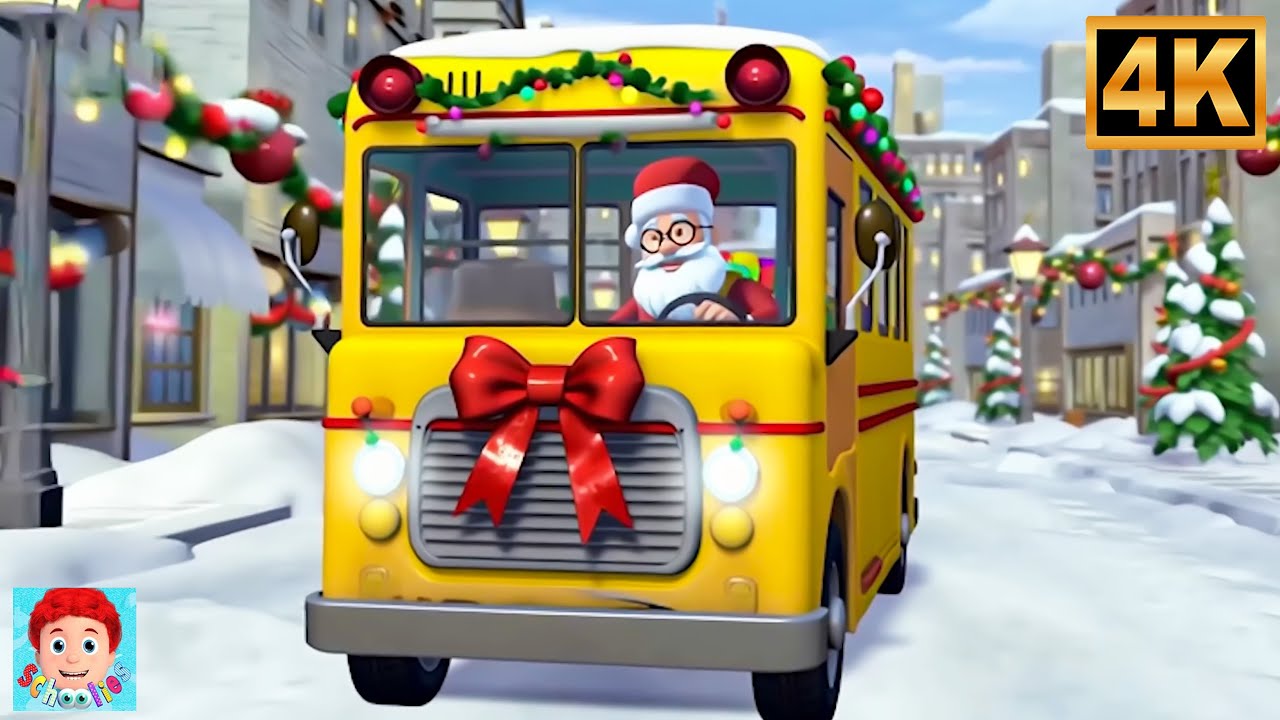 Weihnachten Die Räder am Bus Lied | Weihnachtliche Kinderreime