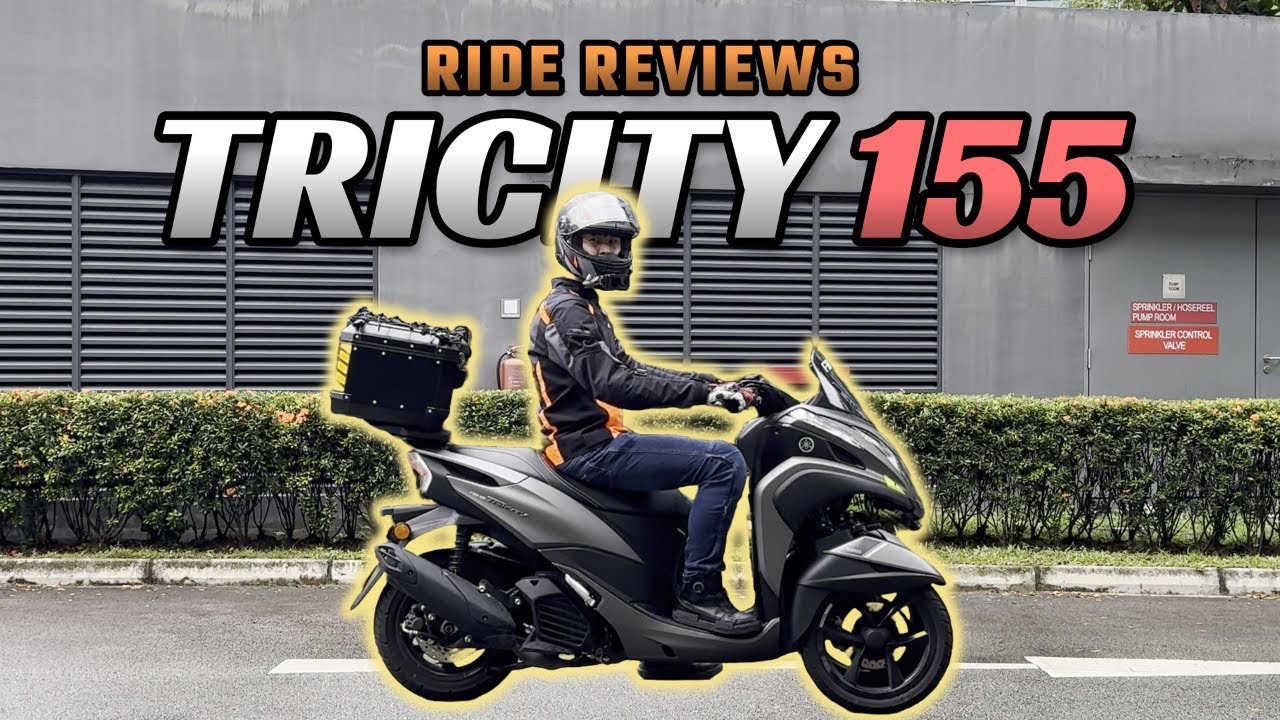 Safest bike under 200cc? Yamaha Tricity 155 Review (2023 Model) (Ride Reviews Ep 1)
