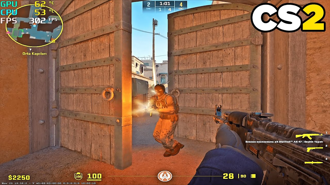 BİR SİLVER MÜCADELESİ | REKABETÇİ - DUST 2 #15 | COUNTER STRİKE 2
