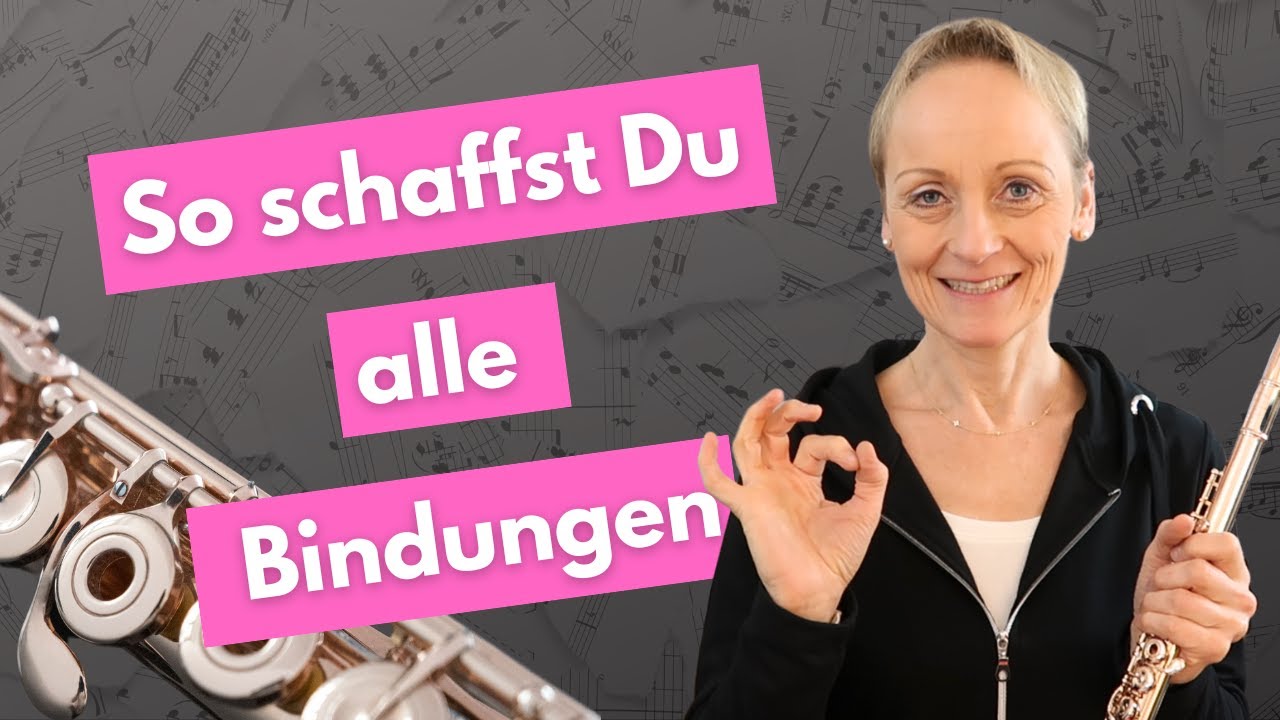 Die wichtigsten Technik-Hacks für Bindungen auf der Querflöte