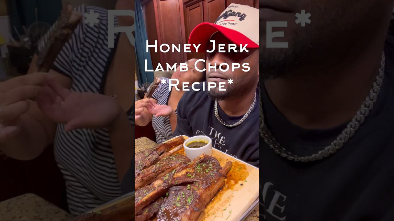 Honey Jerk Lamb Chops! #theonealsway #lambchops #jerksauce #quickrecipes #foodie #foodlover