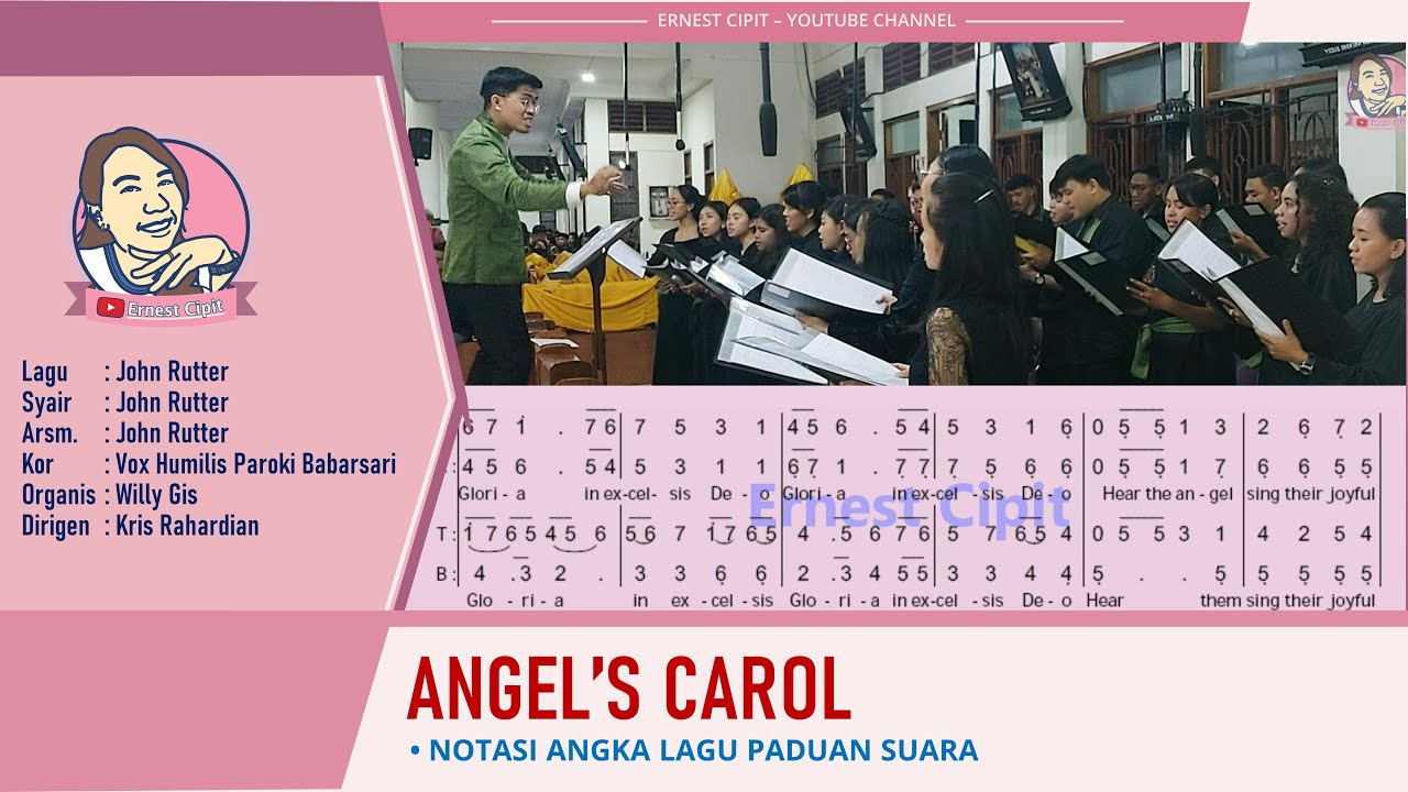 Angel's Carol | Lagu Komuni Malam Natal | John Rutter | Vox Humilis
