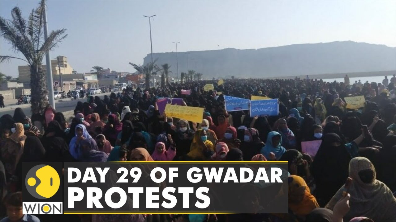 Ground report from Pakistan's port city Gwadar where mass protests have been going on for 29 days